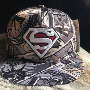 Comic Art Superman Snapback
